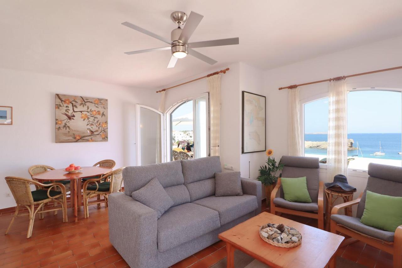 Belvedere, Family-Friendly, Nice, First-Line Apartment With Stunning Beach And Sea Views,Ac Arenal d'en Castell Luaran gambar